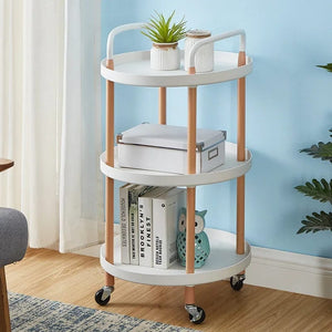 Round Style Organizer Trolley - All-In-One Store