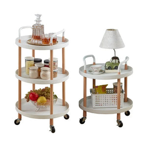 Round Style Organizer Trolley - All-In-One Store