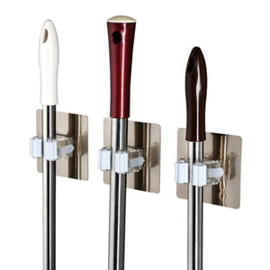 Self-Adhesive Mop Holder - All-In-One Store