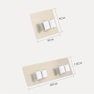 Self-Adhesive Mop Holder - All-In-One Store