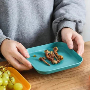 Serving Snack Plate Set with plastic holder - All-In-One Store