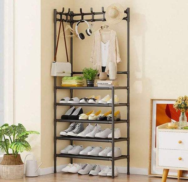 Shoe Scape Corner Rack - All-In-One Store