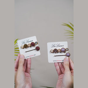 Simulated Pearl Hairclips (2 pcs) - All-In-One Store