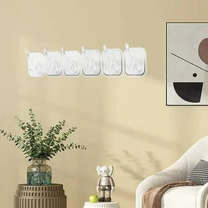 Six Rows Sticky Hooks - All-In-One Store