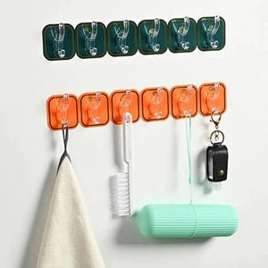 Six Rows Sticky Hooks - All-In-One Store
