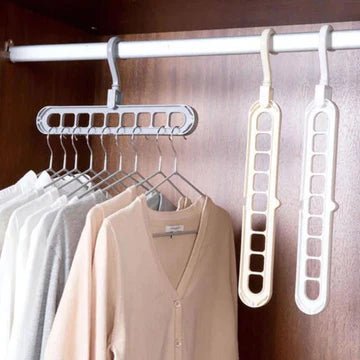 Space Saving Hangers Holder - All-In-One Store