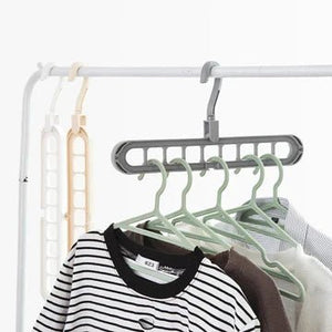 Space Saving Hangers Holder - All-In-One Store