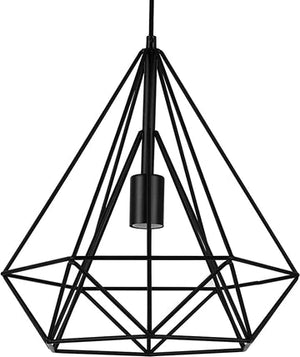 Sparkling Diamond Drop Pendant Lamp with vintage edison bulb - All-In-One Store