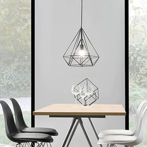 Sparkling Diamond Drop Pendant Lamp with vintage edison bulb - All-In-One Store