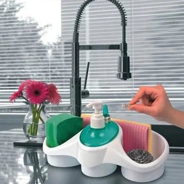 Sponge with Detergent Container - Boxed - All-In-One Store
