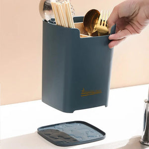 Tableware Wood Chopstick Cage - All-In-One Store