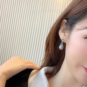 Temperament Fashion Crystal Earrings - All-In-One Store