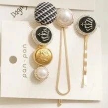 Three Pcs Hair Clips Set - All-In-One Store