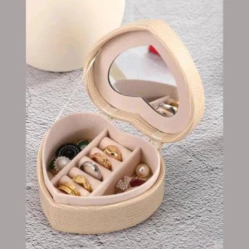 Tiny Heart Jewelry Case - All - In - One Store