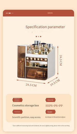 Transparent And Visible Cosmetic Organizer.. - All-In-One Store