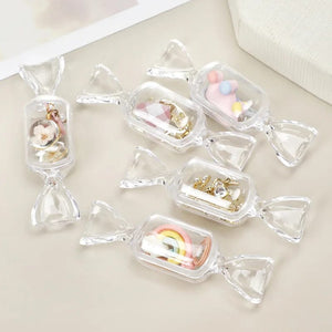 Transparent Candy Shape Box (Pack Of 6) - All-In-One Store