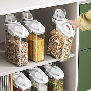Transparent Sealed Storage Jar - All-In-One Store