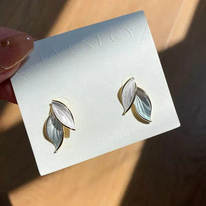 Trendy Leaves stud earrings - All-In-One Store