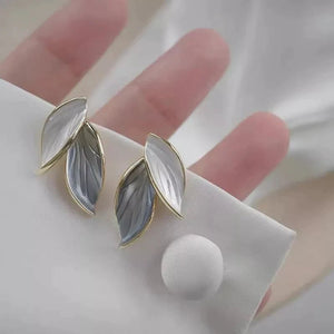 Trendy Leaves stud earrings - All-In-One Store