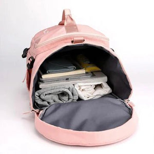 Trendy Travel & Gym Backpack - All-In-One Store