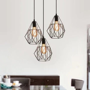 Triple Cage Pendant Lamp - All-In-One Store