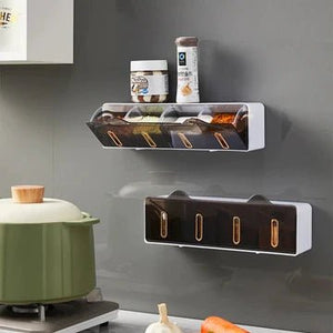 Wall Mounted Spice Storage Rack - All-In-One Store