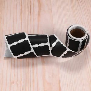 Wavy Shape Chalkboard Sticker With Pen - All-In-One Store