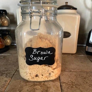 Wavy Shape Chalkboard Sticker With Pen - All-In-One Store