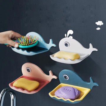 Whale Shape Soap Box Bathroom Drain - All-In-One Store