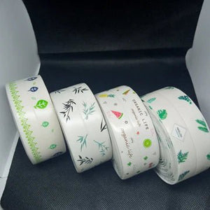 White Printed Sealing Tape - All-In-One Store