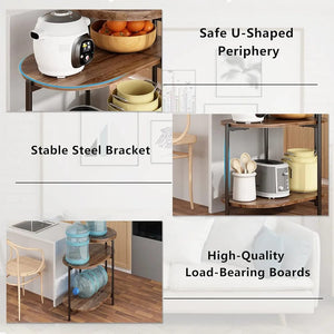 Wooden 3 tier side table - All-In-One Store