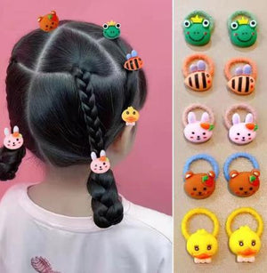 10 Pcs kids Colorful Elastic band - All-In-One Store