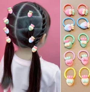 10 Pcs kids Colorful Elastic band - All-In-One Store