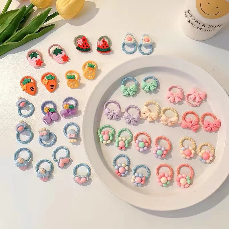 10 Pcs kids Colorful Elastic band - All-In-One Store