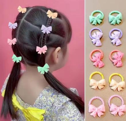 10 Pcs kids Colorful Elastic band - All-In-One Store