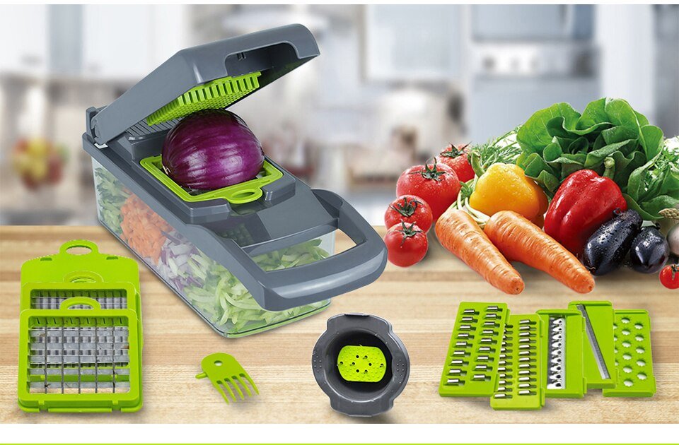 12 in 1 Multifunctional Vegetable Cutter - All-In-One Store