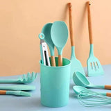 12 PCS Silicone Cooking Utensils Set - All-In-One Store