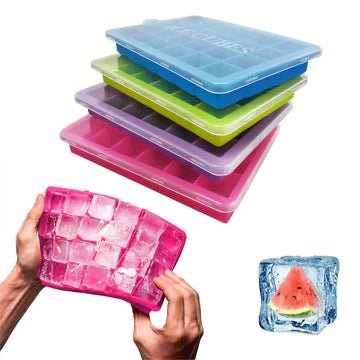 15 cubic Ice tray with lid - All-In-One Store