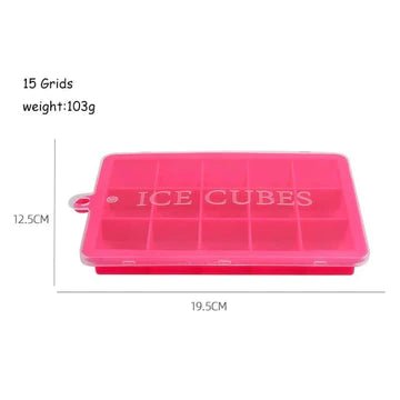 15 cubic Ice tray with lid - All-In-One Store