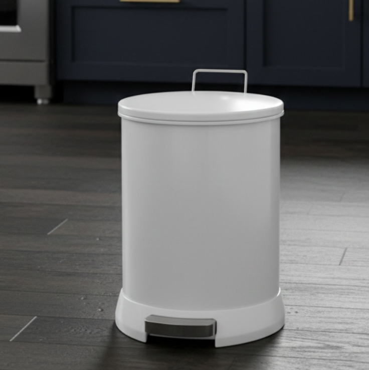 SleekRound Pedal Dustbin with Removable Inner by Limon