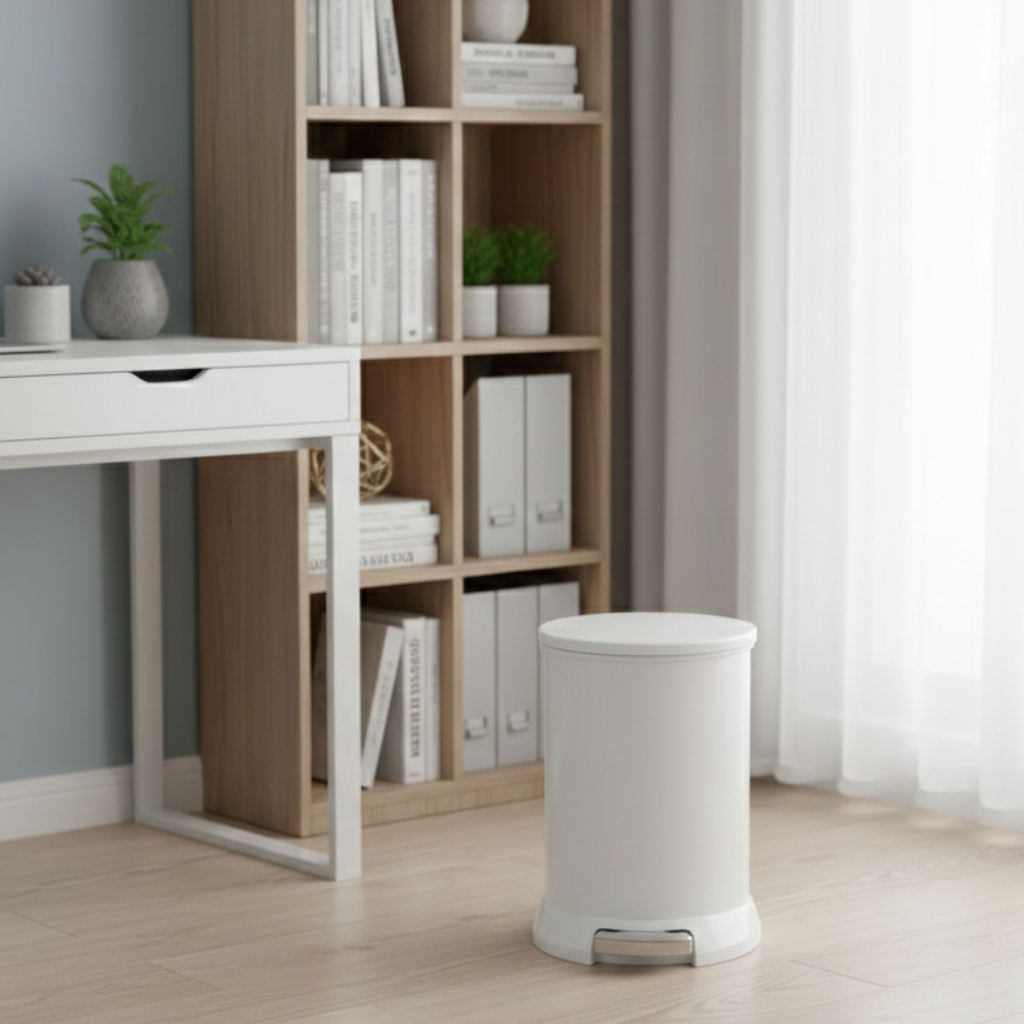 SleekRound Pedal Dustbin with Removable Inner by Limon