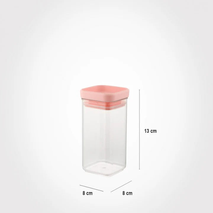 Airtight Clear Stackable Jar by Limon