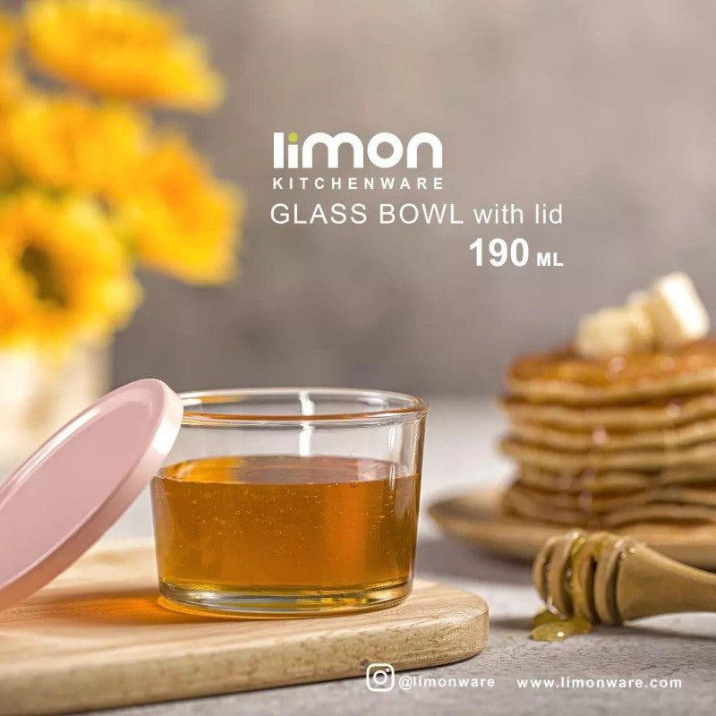 190ml Mini Glass Storage Bowl (1966) by Limon