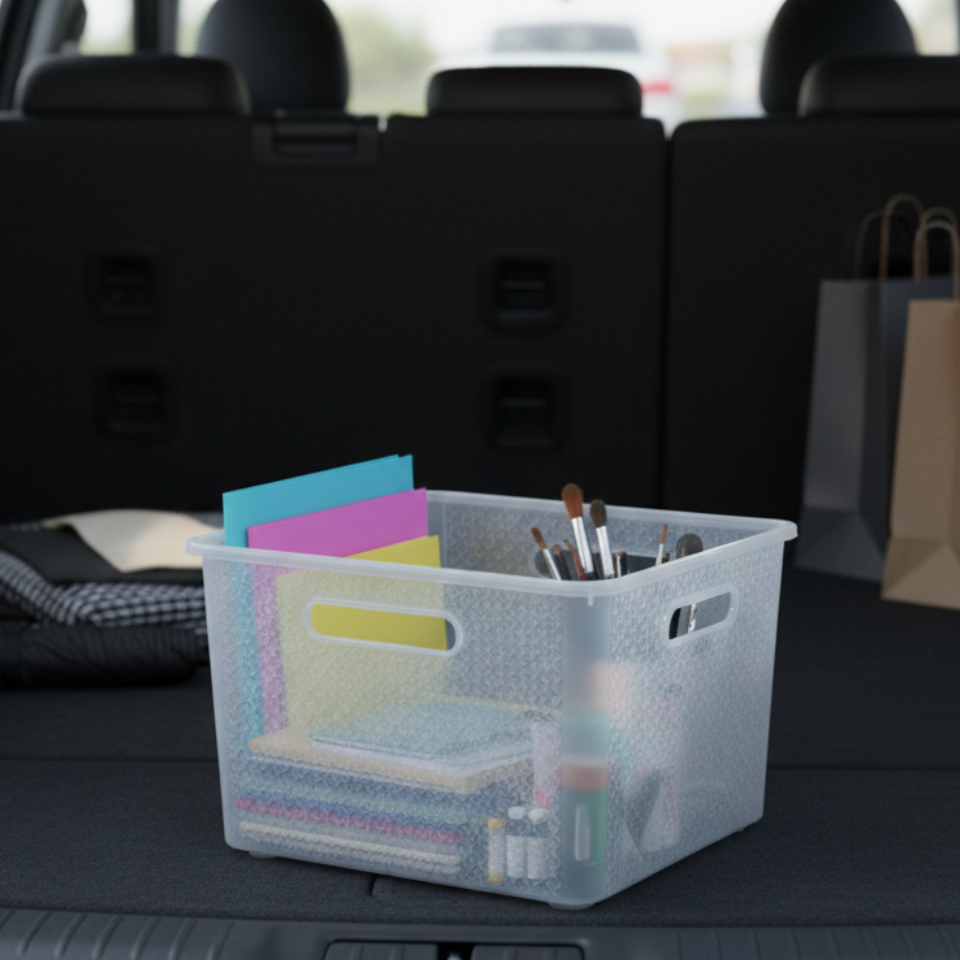 KnitCraft Large Organizer with Lid (2158) by Limon