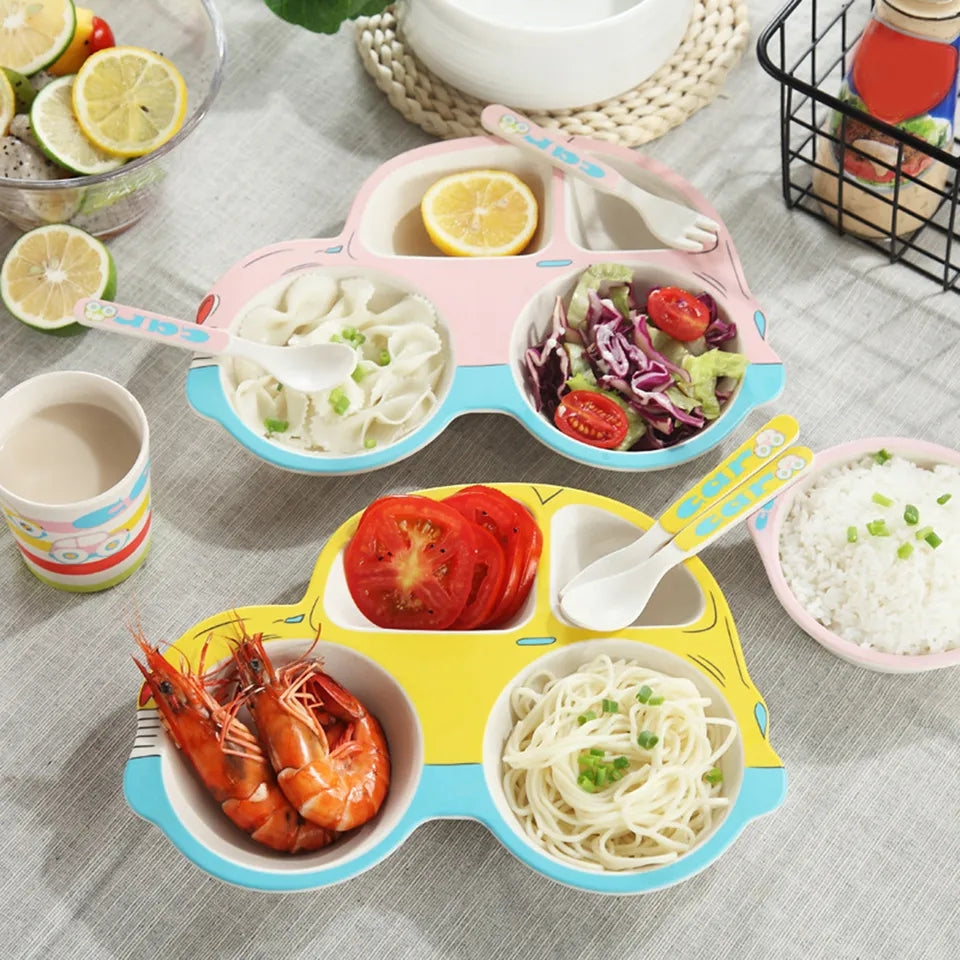 Kids Cartoon Dining Plates