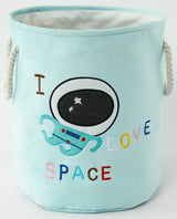 Space Adventure Foldable Storage Basket – For Clothes, Toys & More