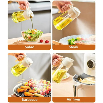 2 - in - 1 Oil Bottle - All - In - One Store
