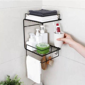 2 Layer Triangle Shelf - All-In-One Store