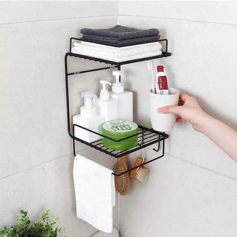 2 Layer Triangle Shelf - All-In-One Store
