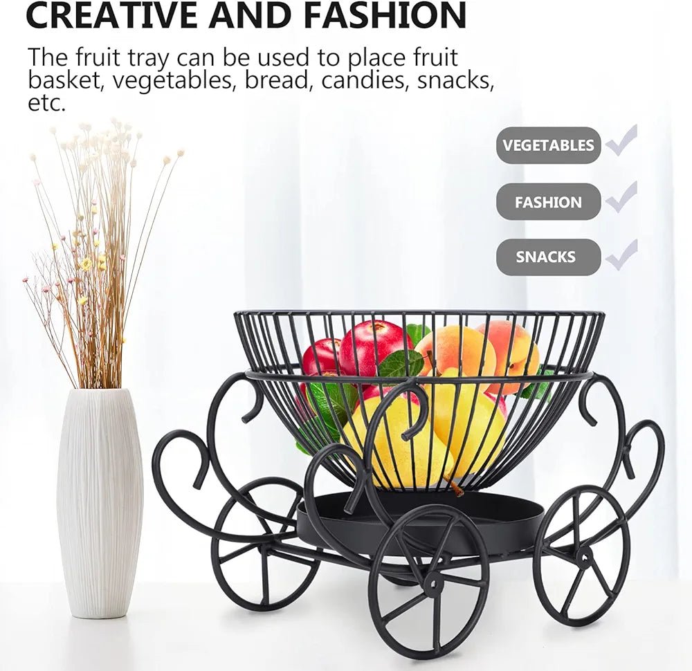 2 Tier Decorative Fruit Basket - All-In-One Store